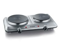 Plaque de cuisson posable SEVERIN - K1014 - 2 foyers en fonte - 2500W