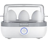 Severin EK 3164 Cuiseur à oeufs avec verre doseur, avec pique-œuf, sans BPA blanc, gris