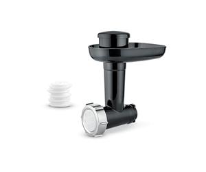 Severin Embout à pâtes 6 disques pour robot de cuisine 3896, 3897, 3898 | Pour pâtes faites maison, spaghetti, rigatoni, tagliatelle, nettoyage facile, utilisation facile, noir, 5594