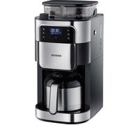 Cafetière filtre isotherme avec broyeur Severin KA 4814 inox + offre cadeaux - Programmable (Timer)