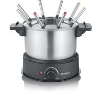 Fondue électrique SEVERIN FO2473 - Caquelon inox amovible - 8 personnes