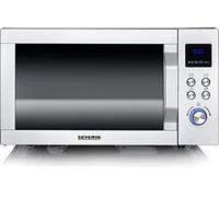 Severin MW 7777 Micro-ondes acier inoxydable, noir (mat) 900 W fonction grill