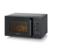 SEVERIN Four à micro-ondes 28 L, 900 W pour décongeler, chauffer et réchauffer, avec 5 niveaux de puissance, Minuteur 35 min, Plateau tournant (Ø 31,5 cm), MW 7796