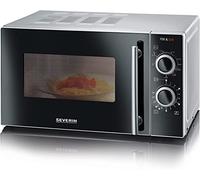 Severin MW 7771 Micro-ondes noir,argent 700 W fonction grill, fonction minuteur