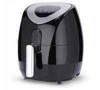 Severin Friteuse à air chaud FR 2430 – 1500 W, sans huile, 6 programmes, inox brossé/noir