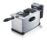 severin friteuse 3l 2200w inox brossé fr2431