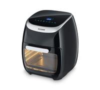 SEVERIN Friteuse à air chaud 2 000 W, Friteuse sans huile 11 L avec technologie à air chaud et 8 programmes, Friteuse électrique sans odeur pour 1 kg de frites ou un poulet entier, noir, FR 2446