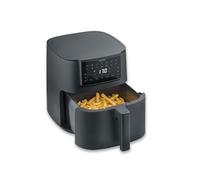 SEVERIN Friteuse à air chaud, Air fryer 11 programmes automatiques, Friteuse sans huile avec technologie à air chaud et panier de 7 L sans PFAS, Multicuiseur à écran tactile, Noir, FR 2462