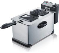 SEVERIN Friteuse FR 3431 acier inoxydable/noir