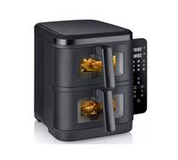 Friteuse sans huile 2x5.5l 2600w noir Severin FR2468 Noir