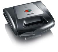 Severin 2968 Appareil à croque-monsieur acier inoxydable (brossé), noir