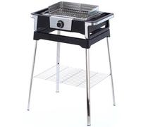 SEVERIN PG 8118 SENOA DigitalBOOST S - Barbecue gril -électrique - 996 cm ² - thermomètre intégré - noir / argent