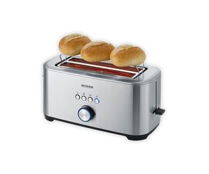 SEVERIN Grille-pain à fentes longues avec fonction bagel AT 2621
