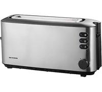 Severin Grille-pain acier brossé-noir long