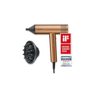 Severin HT 0172 Sèche-cheveux ionique avec anti-frisottis, concentrateur, diffuseur, coiffage doux, 3 niveaux de température et 3 niveaux de puissance, niveau froid, câble de 2,8 m, style S, 2000 W