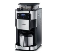 Cafetière filtre isotherme avec broyeur Severin KA 4814 inox + offre cadeaux - Programmable (Timer)