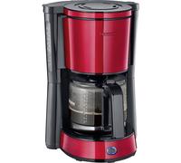 Severin KA 4817 Cafetière rouge (métallisé), noir Nombre de tasse=10