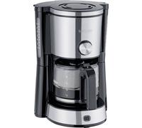 Severin Machine à café filtre KA 4825 – 1 000 W, 1,4 l, 10 tasses, réglage d'arôme – inox/noir