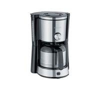 SEVERIN KA 4845 TypeSwitch - Cafetière - 8 tasses - noir/inox brossé
