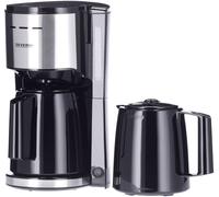 Severin KA 9308 Cafetière acier inoxydable (brossé), noir Nombre de tasse=8 verseuse thermofuge