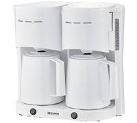 Severin KA 9314 Cafetière blanc Nombre de tasse=16 verseuse thermofuge