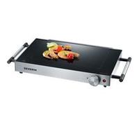 SEVERIN 2385 Plancha électrique - 800W - 37.5 x 23 cm - Inox