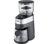 Severin KM 3880 Moulin à café noir, acier inoxydable