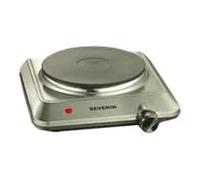 SEVERIN KP1092 Réchaud Posable 1 Plaque Fonte 1500W 18cm Thermostat Réglable