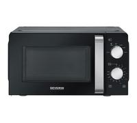 SEVERIN Micro-ondes 17 L Noir & Argent - 7886