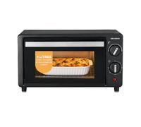 Severin - Mini-Four Électrique 9 L 800 W, Minuteur 60mn, Grille et Plaque