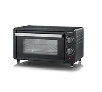 Severin - Mini-Four Électrique 9 L 800 W, Minuteur 60mn, Grille et Plaque