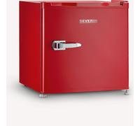SEVERIN Mini-réfrigérateur/congélateur GB 8881, rouge, petit congélateur, mini-réfrigérateur avec réglage flexible de la température, réfrigérateur de table