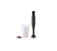 SEVERIN Mixeur plongeant 350 W, plongeur polyvalent avec bol mélangeur, batteur électrique avec pied amovible pour préparation de soupes, smoothies, sorbets, noir, SM 3761