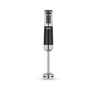 SEVERIN Mixeur plongeant 600 W, Mixeur plongeur polyvalent, Mixeur électrique avec pied en inox amovible pour préparation de soupes, smoothies, sorbets, noir/inox, SM3771