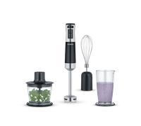 Severin SM 3772 blender 0,7 L Mélangeur par immersion 600 W Noir, Acier inoxydable
