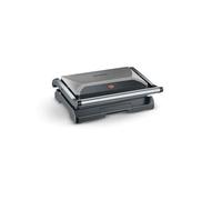 Severin Multi-gril viande compact, Appareil à Panini, Croque-Monsieur, 800W | Grill de table, 230°C max, chauffe 6 min, viande, toast, légumes, plaques antiadhésives, récupérateur de graisse, noir, 2394
