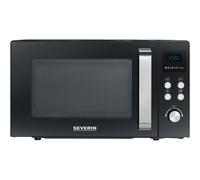Severin MW 7752 micro-onde Noir, Acier inoxydable Micro-onde combiné Comptoir 25 L 900 W