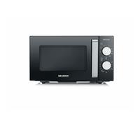 Severin Micro-ondes MW 7762 – noir, acier inoxydable, 800 W, fonction grill