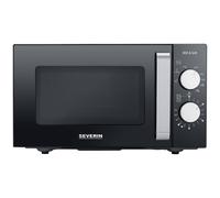 Severin MW 7762 Micro-ondes noir, acier inoxydable 800 W fonction grill