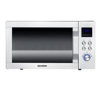 Severin MW 7777 Micro-ondes acier inoxydable, noir (mat) 900 W fonction grill