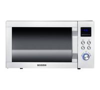 Severin MW 7777 Micro-ondes acier inoxydable, noir (mat) 900 W fonction grill