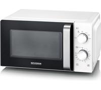SEVERIN MW 7885, Plan de travail, Micro-ondes solo, 17 l, 700 W, Bouton rotatif, Noir, Blanc