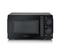 Severin MW 9587 Micro Onde Noir (Matt), Acier affiné 800W Timerfunktion