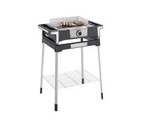 SEVERIN PG 8118 SENOA DigitalBOOST S - Barbecue gril -électrique - 996 cm ² - thermomètre intégré - noir / argent
