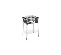 Severin Barbecue électrique PG 8118 SENOA DigitalBOOST S – 996cm², thermomètre intégré – noir/argent