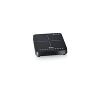 Severin - Plaque de Cuisson Électrique 2 Feux - Plaque Portable - 2500W | Thermostats séparés, plaques 15,5 et 18,5 cm, témoins lumineux, pour bureau, résidence secondaire ou camping, argent, 1042