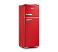 Severin RKG 8930 réfrigérateur-congélateur Pose libre 206 L E Rouge