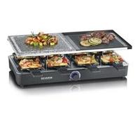 SEVERIN RG 2376 - Raclette/grill/pierre à griller - 1.4 kWatt - noir