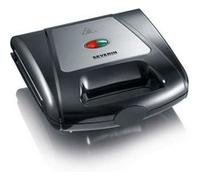 Severin 2968 Appareil à croque-monsieur acier inoxydable (brossé), noir