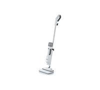 SEVERIN Balai Vapeur avec Nettoyeur à Main et 5 Accessoires, Nettoyeur vapeur multi-usages 1 500 W, Serpillère Vapeur Temps de chauffe 20 sec, Tête pivotante 180° et Réservoir 400 ml, Blanc, SC 7142